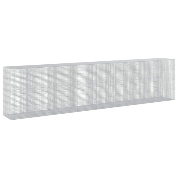 vidaXL Gabión s drôtom 5 mm a sieťou 5x5 cm 850x100x200 cm – Obrázok 2