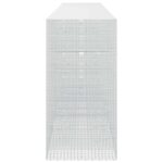 vidaXL Gabión s drôtom 5 mm a sieťou 5x5 cm 850x100x200 cm – Obrázok 4