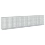 vidaXL Gabión s drôtom 5 mm a sieťou 5x5 cm 900x100x200 cm – Obrázok 2