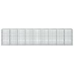 vidaXL Gabión s drôtom 5 mm a sieťou 5x5 cm 900x100x200 cm – Obrázok 3