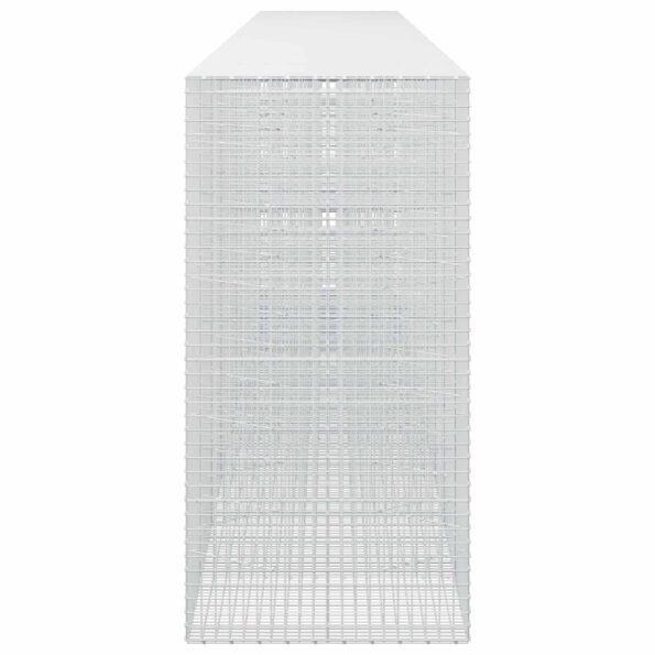 vidaXL Gabión s drôtom 5 mm a sieťou 5x5 cm 1000x100x200 cm – Obrázok 4