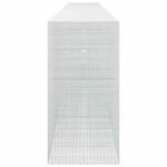 vidaXL Gabión s drôtom 5 mm a sieťou 5x5 cm 1200x100x200 cm – Obrázok 4