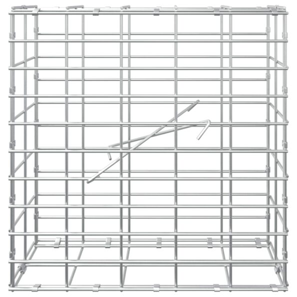 vidaXL Gabión s drôtom 5 mm a sieťou 5x10 cm 50x10x50 cm – Obrázok 3