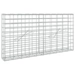vidaXL Gabión s drôtom 5 mm a sieťou 5x10 cm 100x10x50 cm – Obrázok 2