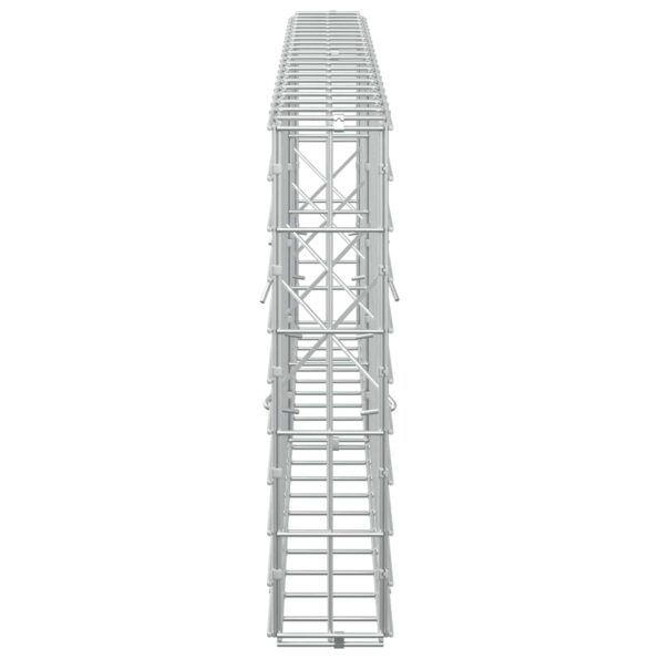 vidaXL Gabión s drôtom 5 mm a sieťou 5x10 cm 200x10x50 cm – Obrázok 4