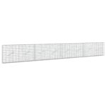 vidaXL Gabión s drôtom 5 mm a sieťou 5x10 cm 400x10x50 cm – Obrázok 2