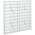vidaXL Gabión s drôtom 5 mm a sieťou 5x10 cm 100x10x100 cm – Obrázok 2