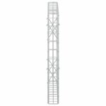 vidaXL Gabión s drôtom 5 mm a sieťou 5x10 cm 100x10x100 cm – Obrázok 4