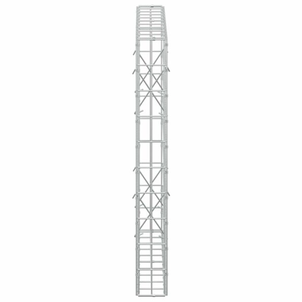 vidaXL Gabión s drôtom 5 mm a sieťou 5x10 cm 100x10x100 cm – Obrázok 4