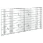 vidaXL Gabión s drôtom 5 mm a sieťou 5x10 cm 200x10x100 cm – Obrázok 2