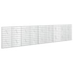 vidaXL Gabión s drôtom 5 mm a sieťou 5x10 cm 450x10x100 cm – Obrázok 2