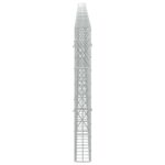 vidaXL Gabión s drôtom 5 mm a sieťou 5x10 cm 700x10x100 cm – Obrázok 4