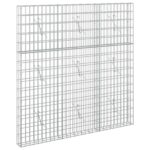 vidaXL Gabión s drôtom 5 mm a sieťou 5x10 cm 150x10x150 cm – Obrázok 2