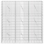 vidaXL Gabión s drôtom 5 mm a sieťou 5x10 cm 150x10x150 cm – Obrázok 3