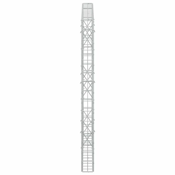 vidaXL Gabión s drôtom 5 mm a sieťou 5x10 cm 150x10x150 cm – Obrázok 4