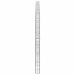 vidaXL Gabión s drôtom 5 mm a sieťou 5x10 cm 400x10x150 cm – Obrázok 4