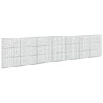 vidaXL Gabión s drôtom 5 mm a sieťou 5x10 cm 700x10x150 cm – Obrázok 2
