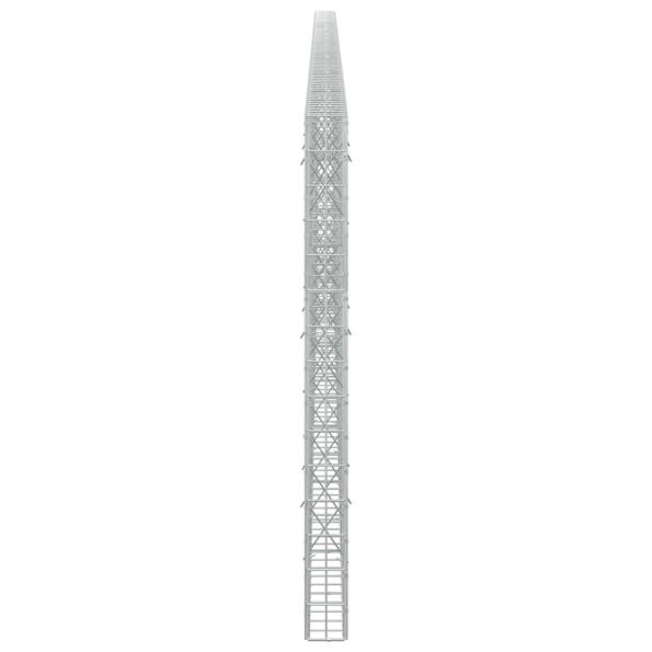 vidaXL Gabión s drôtom 5 mm a sieťou 5x10 cm 800x10x150 cm – Obrázok 4