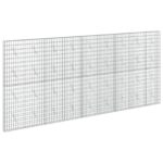 vidaXL Gabión s drôtom 5 mm a sieťou 5x10 cm 450x10x200 cm – Obrázok 2