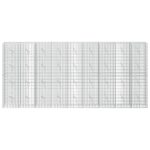 vidaXL Gabión s drôtom 5 mm a sieťou 5x10 cm 450x10x200 cm – Obrázok 3