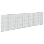 vidaXL Gabión s drôtom 5 mm a sieťou 5x10 cm 700x10x200 cm – Obrázok 2