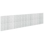 vidaXL Gabión s drôtom 5 mm a sieťou 5x10 cm 800x10x200 cm – Obrázok 2
