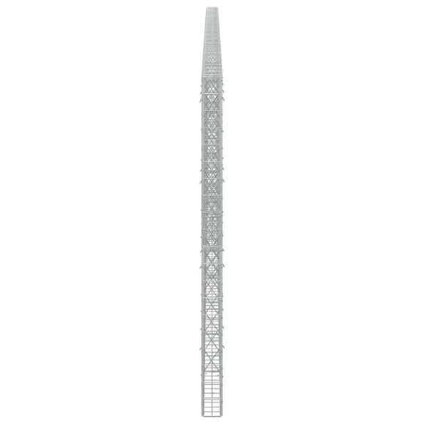 vidaXL Gabión s drôtom 5 mm a sieťou 5x10 cm 800x10x200 cm – Obrázok 4