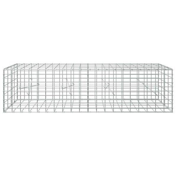 vidaXL Gabión s drôtom 5 mm a sieťou 5x10 cm 200x20x50 cm – Obrázok 3
