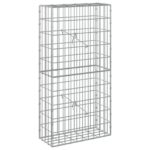 vidaXL Gabión s drôtom 5 mm a sieťou 5x10 cm 50x20x100 cm – Obrázok 2
