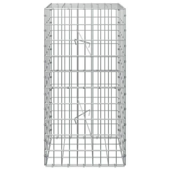 vidaXL Gabión s drôtom 5 mm a sieťou 5x10 cm 50x20x100 cm – Obrázok 3