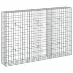 vidaXL Gabión s drôtom 5 mm a sieťou 5x10 cm 150x20x100 cm – Obrázok 2