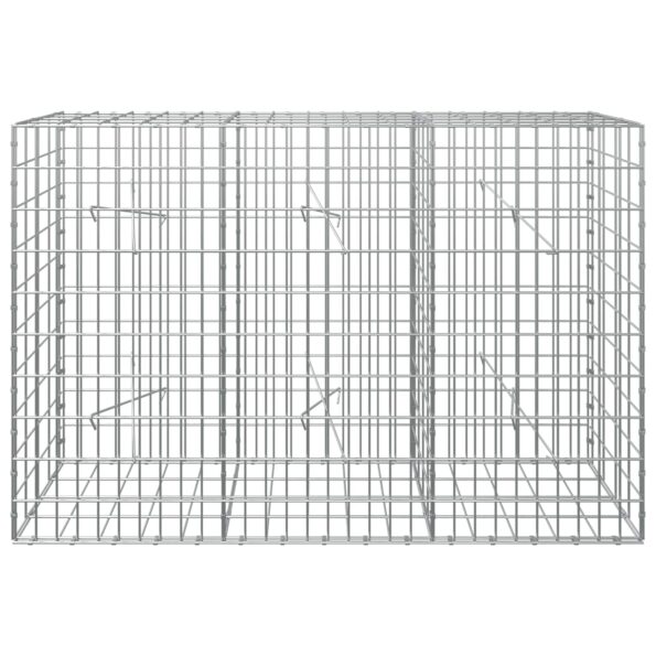 vidaXL Gabión s drôtom 5 mm a sieťou 5x10 cm 150x20x100 cm – Obrázok 3