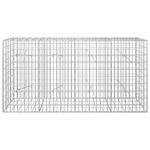 vidaXL Gabión s drôtom 5 mm a sieťou 5x10 cm 200x20x100 cm – Obrázok 3