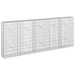 vidaXL Gabión s drôtom 5 mm a sieťou 5x10 cm 250x20x100 cm – Obrázok 2