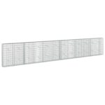 vidaXL Gabión s drôtom 5 mm a sieťou 5x10 cm 600x20x100 cm – Obrázok 2