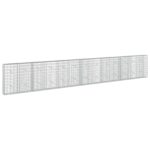 vidaXL Gabión s drôtom 5 mm a sieťou 5x10 cm 650x20x100 cm – Obrázok 2