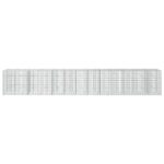 vidaXL Gabión s drôtom 5 mm a sieťou 5x10 cm 650x20x100 cm – Obrázok 3