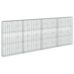 vidaXL Gabión s drôtom 5 mm a sieťou 5x10 cm 400x20x150 cm – Obrázok 2