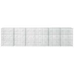 vidaXL Gabión s drôtom 5 mm a sieťou 5x10 cm 600x20x150 cm – Obrázok 3