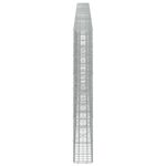 vidaXL Gabión s drôtom 5 mm a sieťou 5x10 cm 600x20x150 cm – Obrázok 4