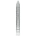vidaXL Gabión s drôtom 5 mm a sieťou 5x10 cm 950x20x150 cm – Obrázok 4
