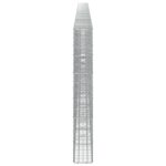 vidaXL Gabión s drôtom 5 mm a sieťou 5x10 cm 1000x20x150 cm – Obrázok 4
