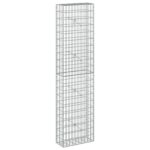 vidaXL Gabión s drôtom 5 mm a sieťou 5x10 cm 50x20x200 cm – Obrázok 2