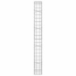 vidaXL Gabión s drôtom 5 mm a sieťou 5x10 cm 50x20x200 cm – Obrázok 4