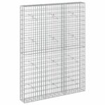 vidaXL Gabión s drôtom 5 mm a sieťou 5x10 cm 150x20x200 cm – Obrázok 2