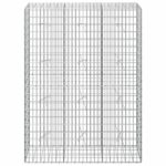 vidaXL Gabión s drôtom 5 mm a sieťou 5x10 cm 150x20x200 cm – Obrázok 3
