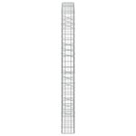 vidaXL Gabión s drôtom 5 mm a sieťou 5x10 cm 150x20x200 cm – Obrázok 4