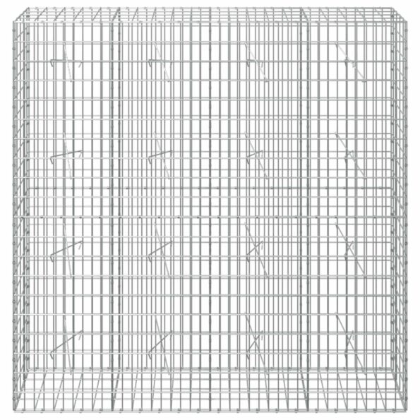 vidaXL Gabión s drôtom 5 mm a sieťou 5x10 cm 200x20x200 cm – Obrázok 3