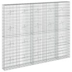 vidaXL Gabión s drôtom 5 mm a sieťou 5x10 cm 250x20x200 cm – Obrázok 2