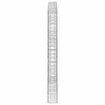 vidaXL Gabión s drôtom 5 mm a sieťou 5x10 cm 250x20x200 cm – Obrázok 4